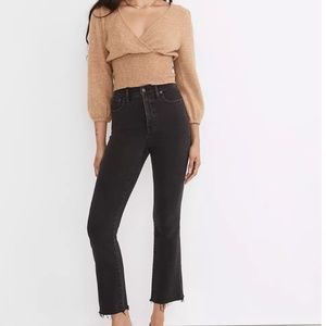 Madewell Cali Demi-Boot Raw Hem